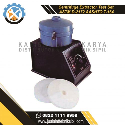 Centrifuge Extractor Test Set 2